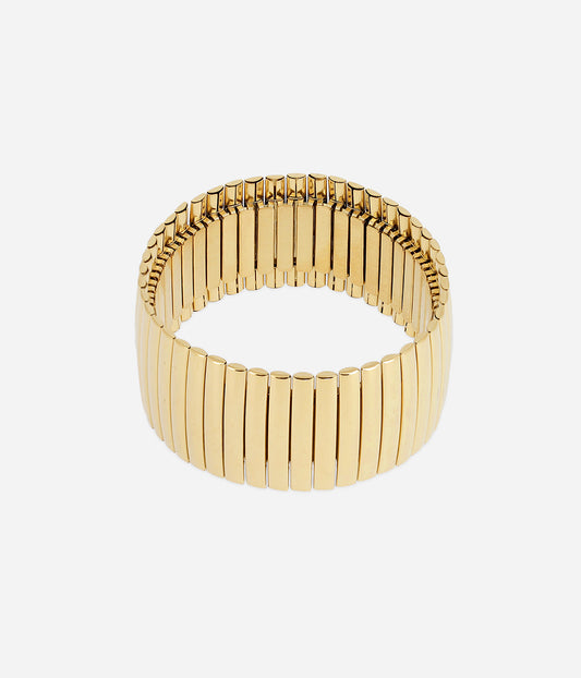 Bracelet Jonc Wilona (Acier doré)