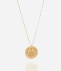 Collier Scarabée (Acier doré)