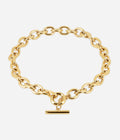 Collier Ecume (Acier doré)