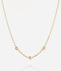 Collier Armel (Acier doré)-nude