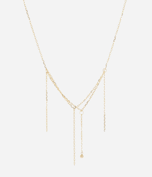 Collier Sesto (Acier doré)