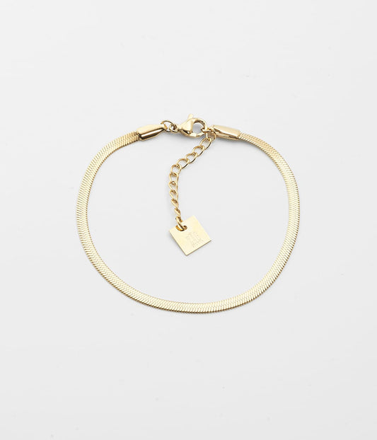 Bracelet Pur (Acier doré)